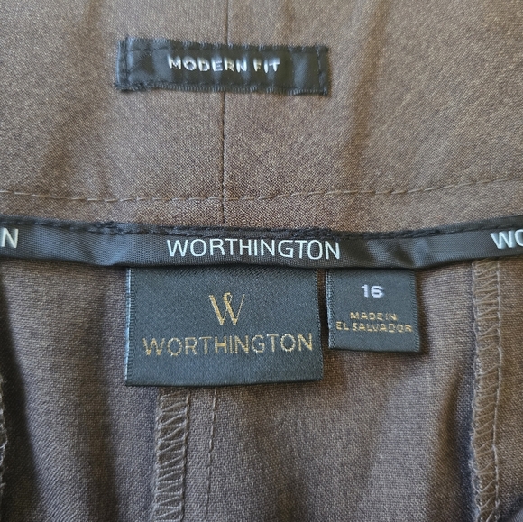 Worthington Modern Fit Dress Pants Size 16 - Picture 9 of 11